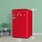 Commercial Cool 4.0 Cu. Ft. Refrigerator With Freezer, Vintage Style Refrigerator, Red CCRR4LR - alternate 7